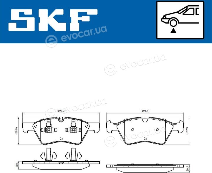 SKF VKBP 80402