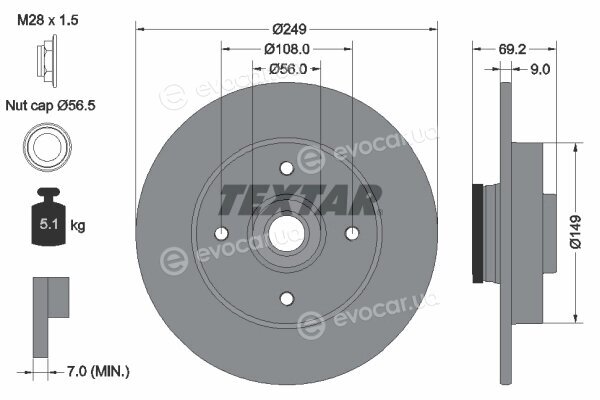 Textar 92202103