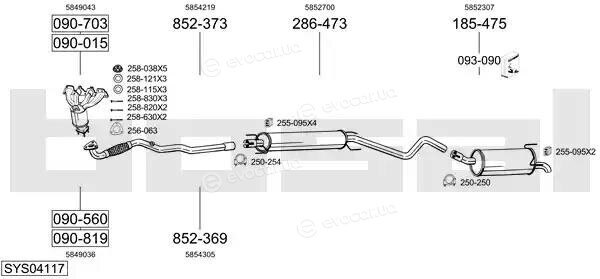 Bosal SYS04117