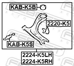 Febest KAB-K5S