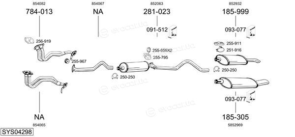 Bosal SYS04298