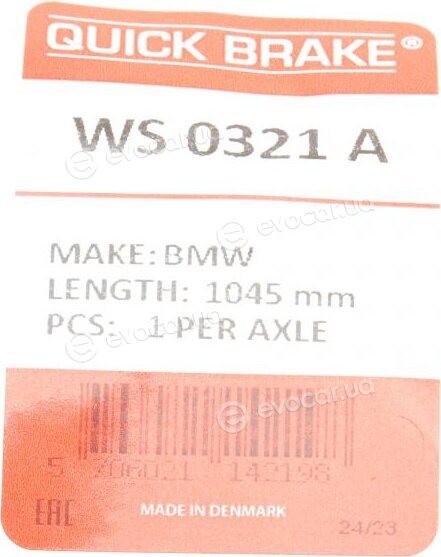 Kawe / Quick Brake WS 0321 A