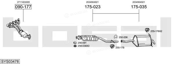 Bosal SYS03478