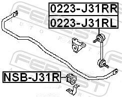 Febest 0223-J31RL