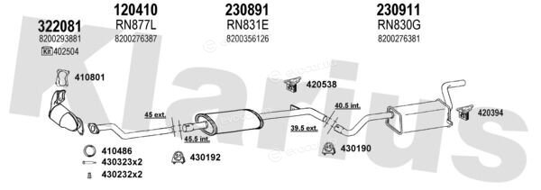 Klarius 720871E