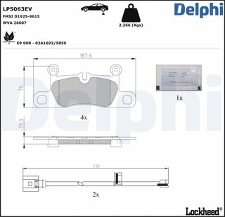 Delphi LP5063EV