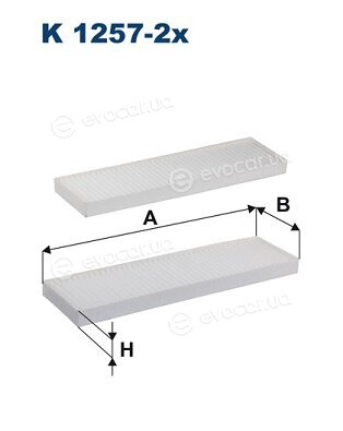 Filtron K 1257-2x