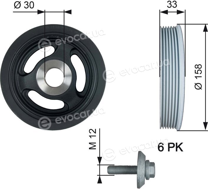 Gates TVD1061A