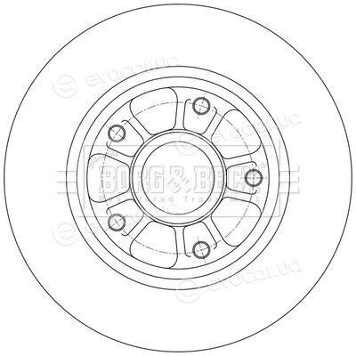 Borg & Beck BBD6150S