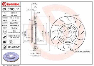 Brembo 09.D763.11