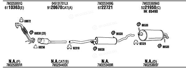 Walker / Fonos VWH14855A