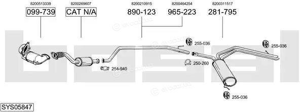 Bosal SYS05847