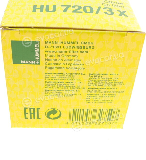 Mann HU 720/3 x