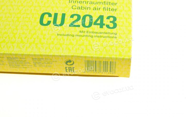 Mann CU 2043