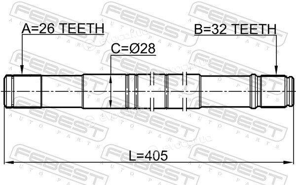 Febest 2112-CB4LH