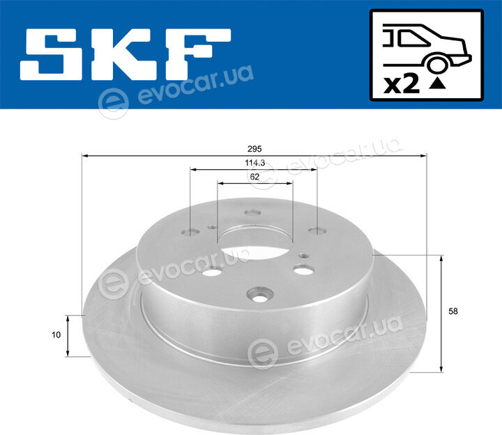 SKF VKBD 90380 S2
