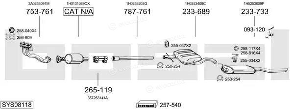 Bosal SYS08118