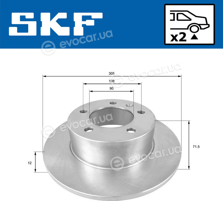 SKF VKBD 90048 S2