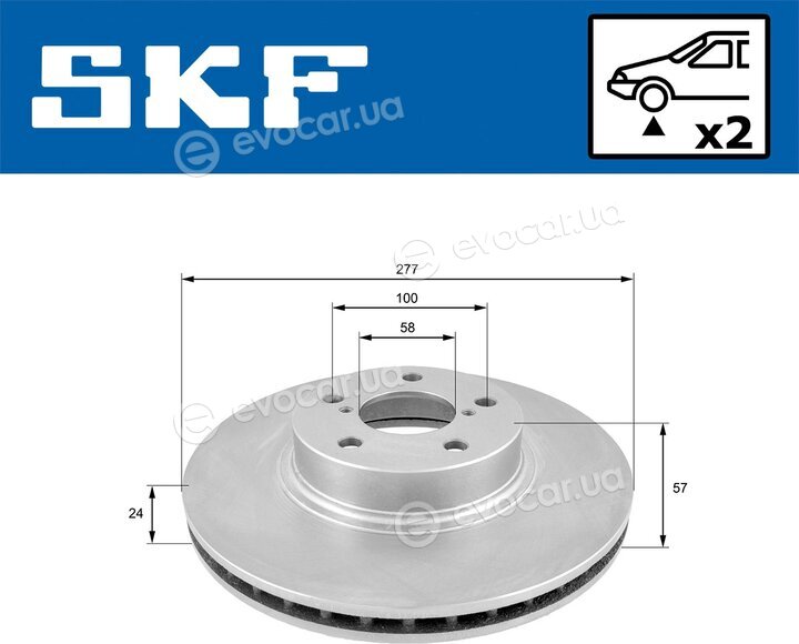 SKF VKBD 80341 V2