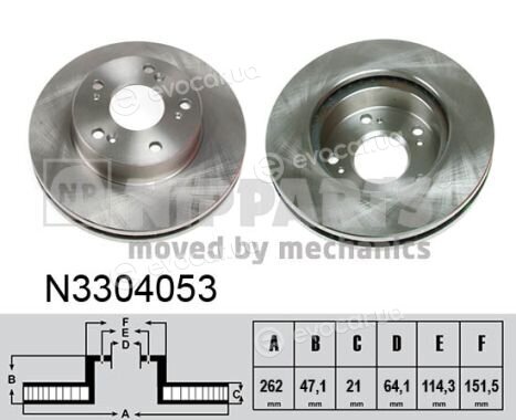 Nipparts N3304053