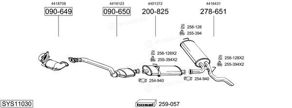 Bosal SYS11030