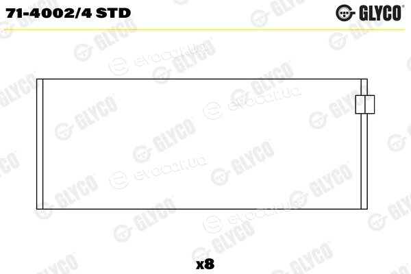 Glyco 71-4002/4 STD