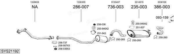 Bosal SYS21192