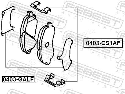 Febest 0403-CS1AF