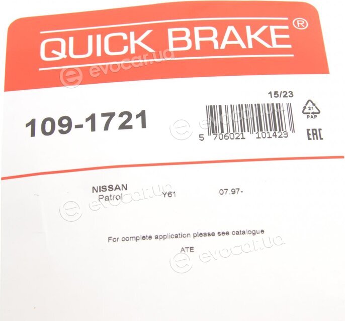 Kawe / Quick Brake 109-1721