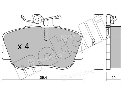 Metelli 22-0158-0