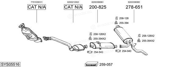 Bosal SYS05516