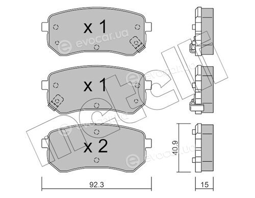 Metelli 22-0815-0