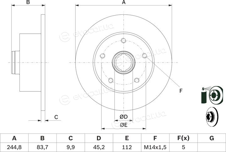 Bosch 0 986 479 B48