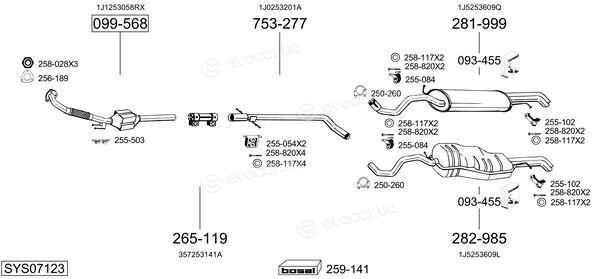 Bosal SYS07123