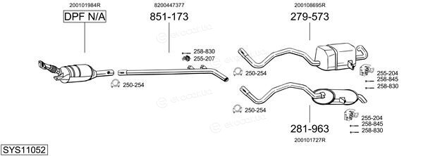 Bosal SYS11052