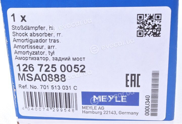 Meyle 126 725 0052