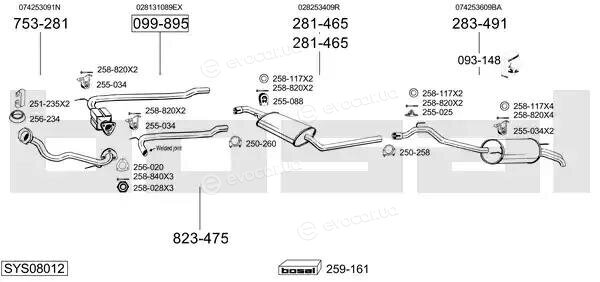 Bosal SYS08012