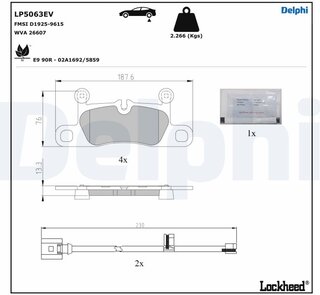 Delphi LP5063EV