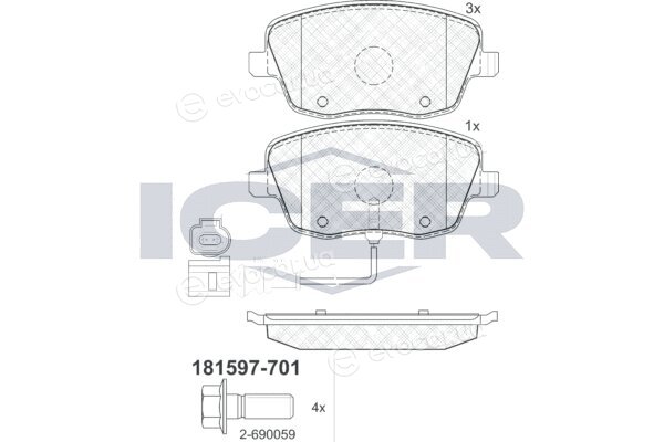 Icer 181597-701