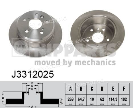 Nipparts J3312025