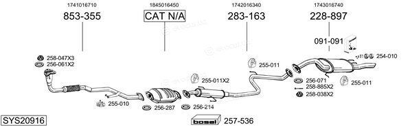 Bosal SYS20916