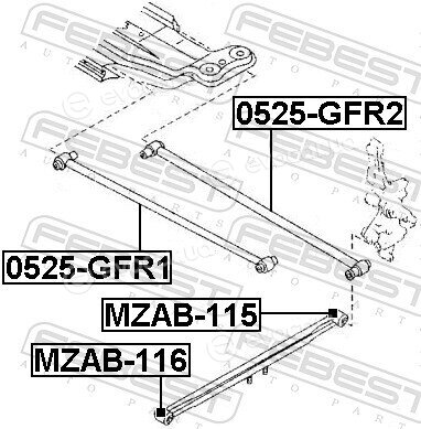 Febest MZAB-115