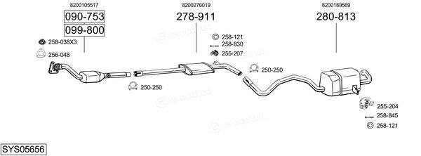 Bosal SYS05656