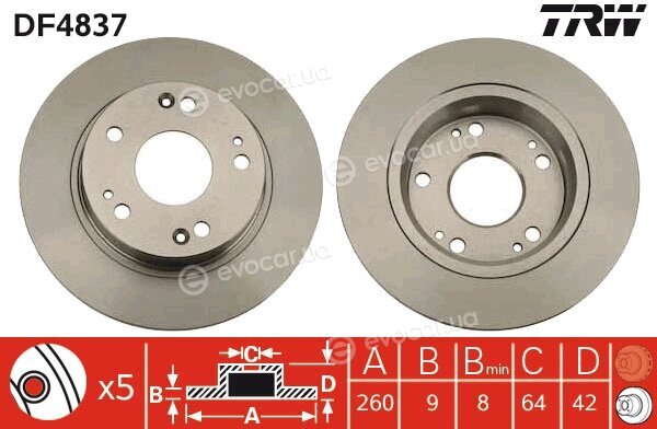 TRW DF4837