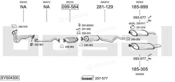 Bosal SYS04300