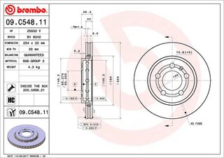 Brembo 09.C548.11