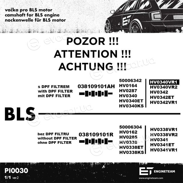 ET Engineteam HV0340VR1