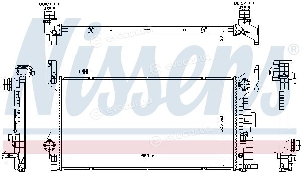 Nissens 606565