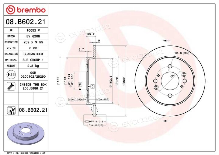 Brembo 08.B602.21