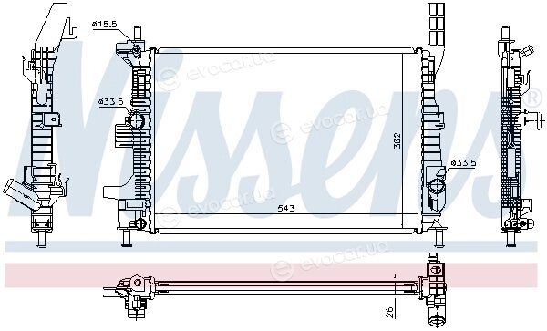 Nissens 66860